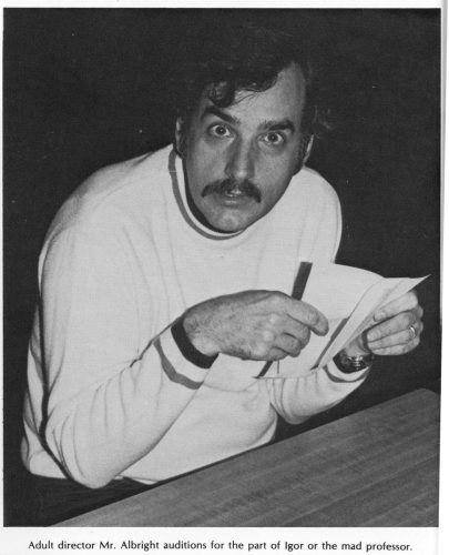 Corral Show Mr. Albright