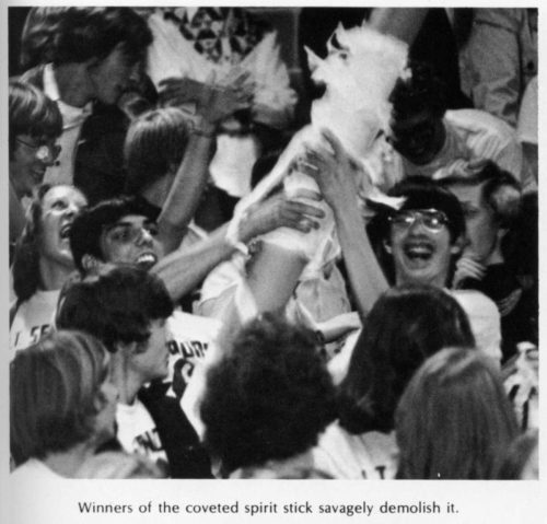 Homecoming Spirit Stick