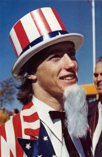 John Rosshirt as Uncle Sam